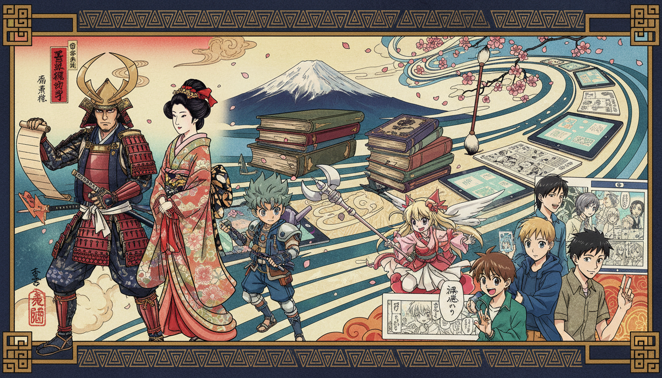 漫画は日本が世界に誇る800年以上の歴史を持つ芸術形式