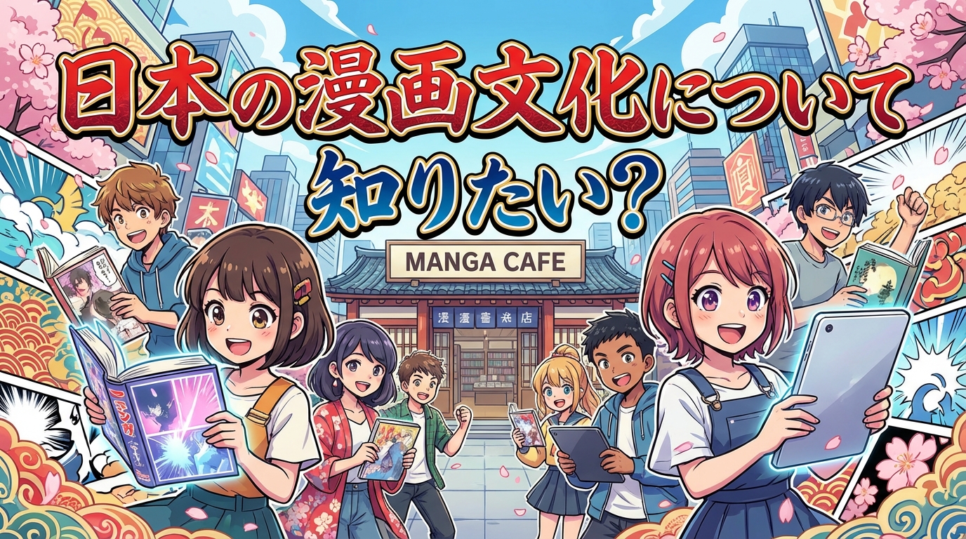 日本の漫画文化について知りたい？