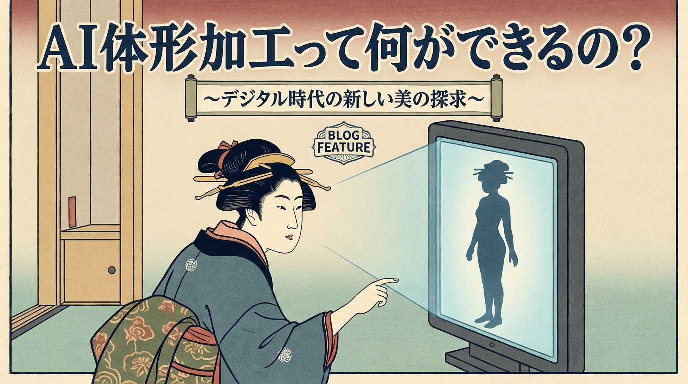 AI体形加工って何ができるの?