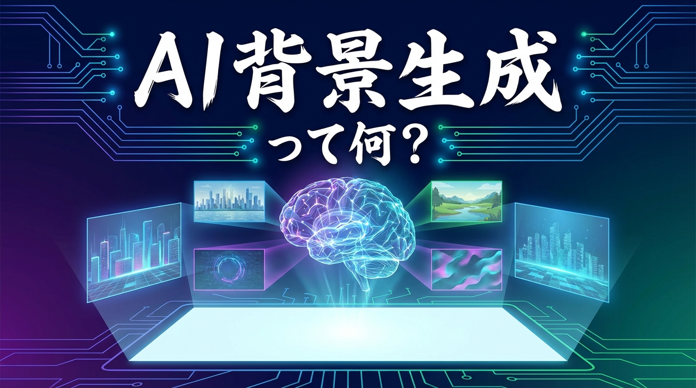 AI背景生成って何？