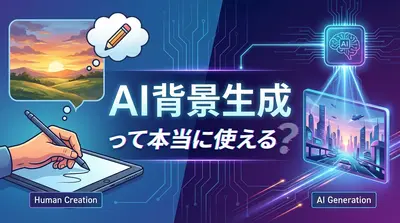 AI背景生成って本当に使える？