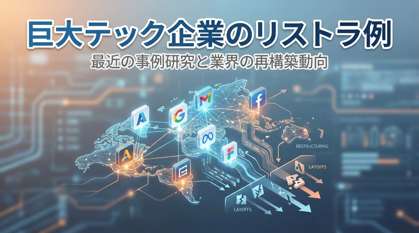 巨大テック企業のリストラ例