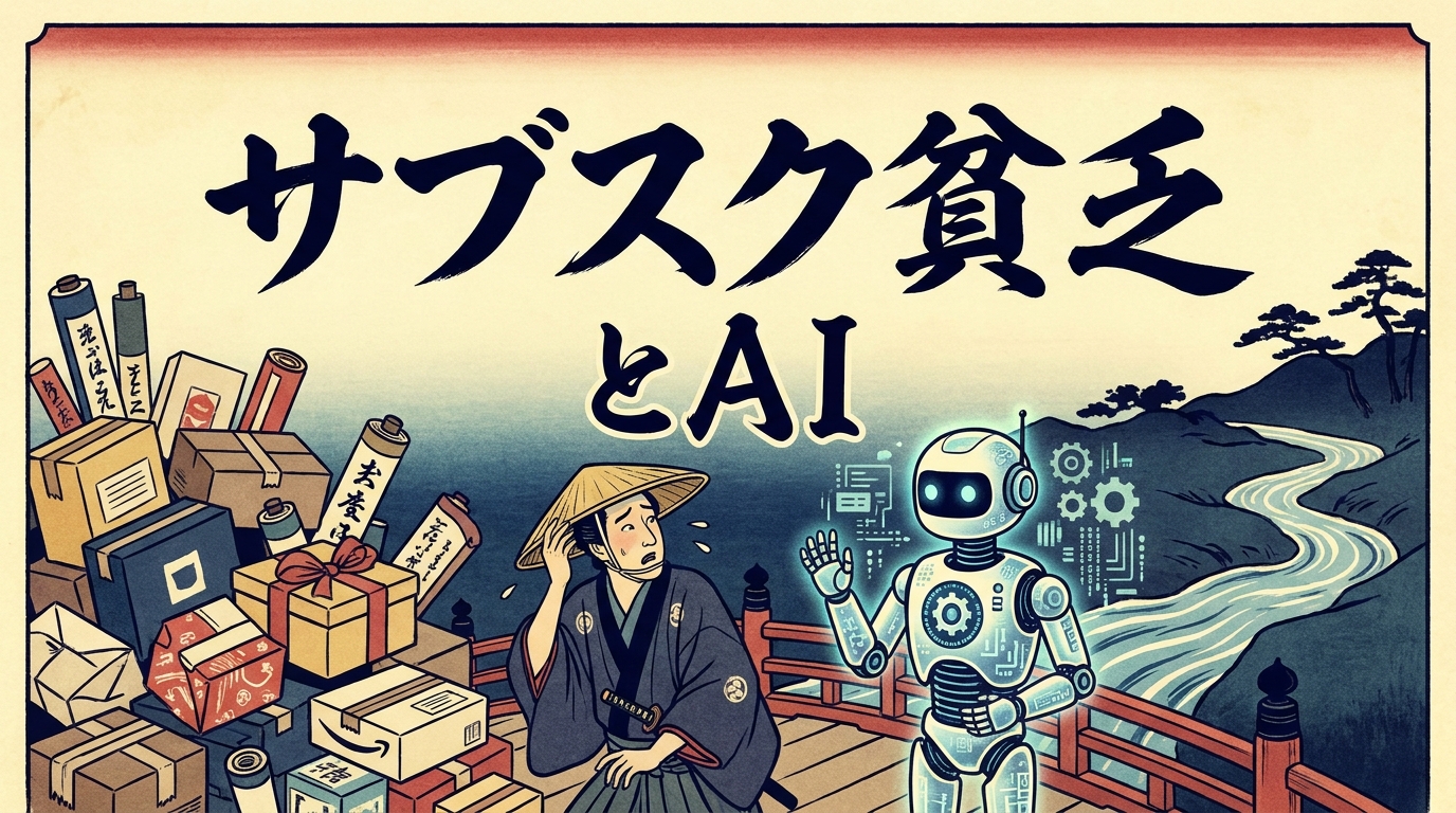 サブスク貧乏とAI