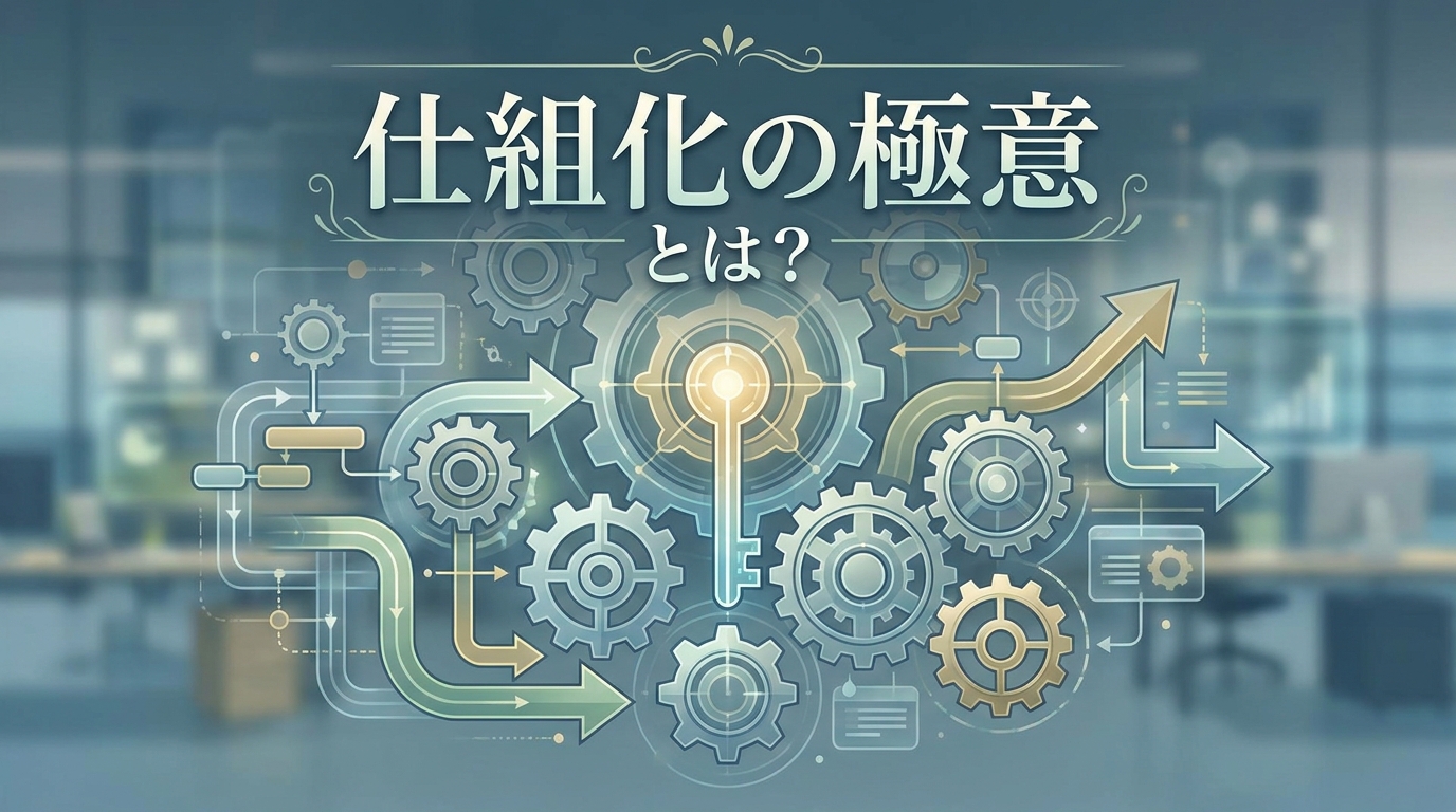 仕組化の極意とは?