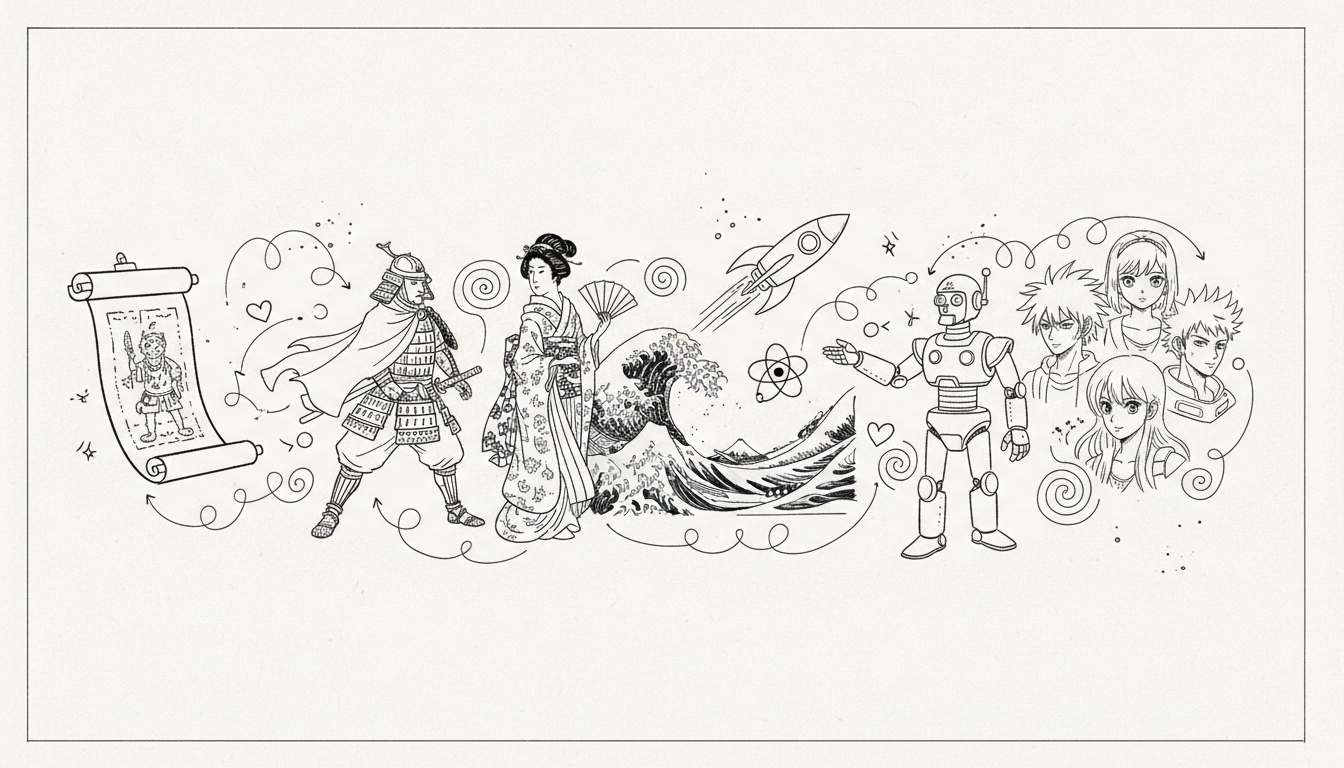 漫画は日本が世界に誇る800年以上の歴史を持つ芸術形式