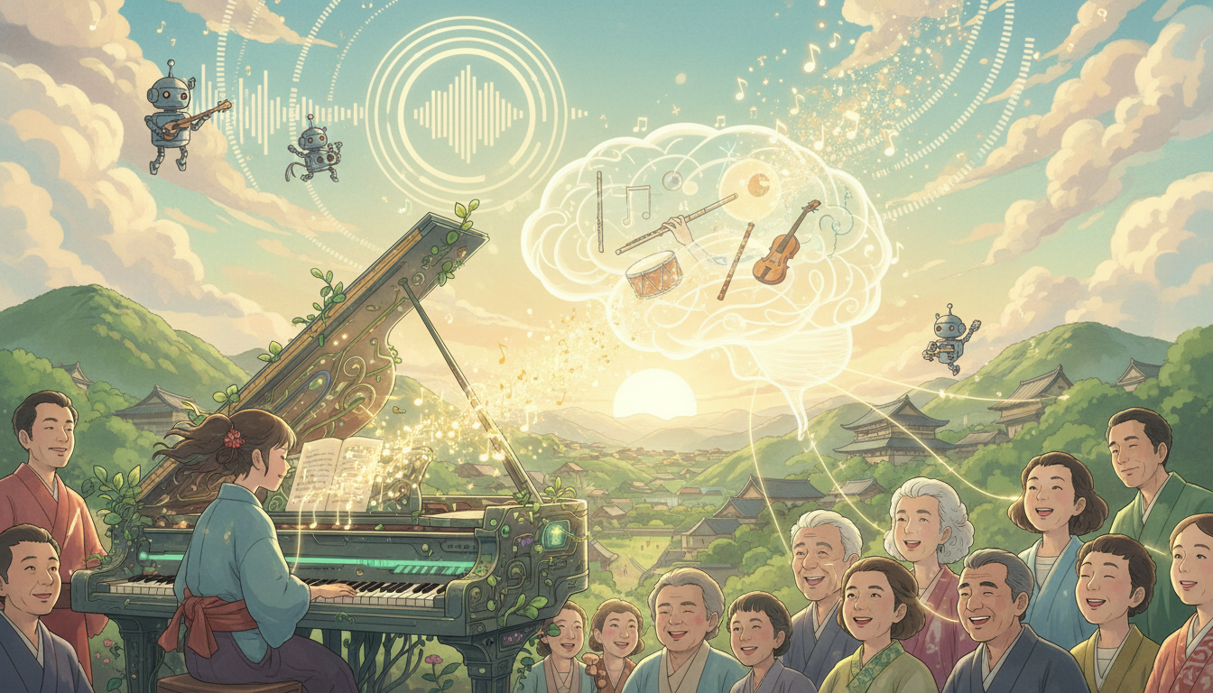 AI作曲なら誰でもプロ級の音楽が作れます